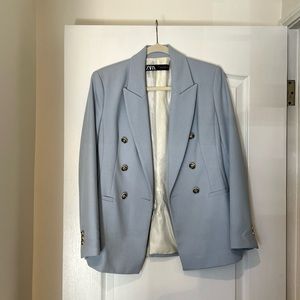 Blue Zara Blazer